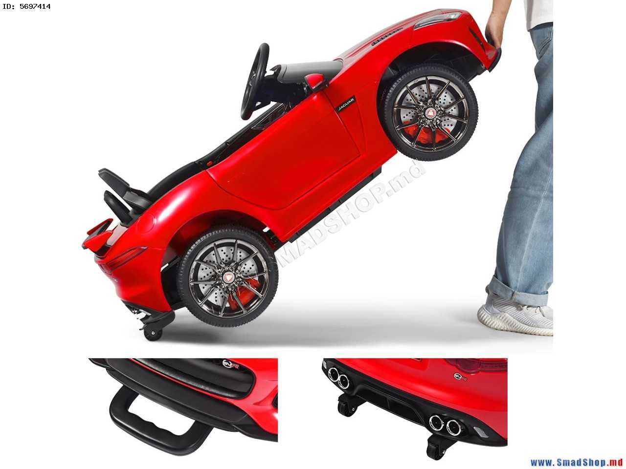 Autko dla dzieci Jaguar F-Type SVR ! Najszybszy bo czerwony! do 25kg!