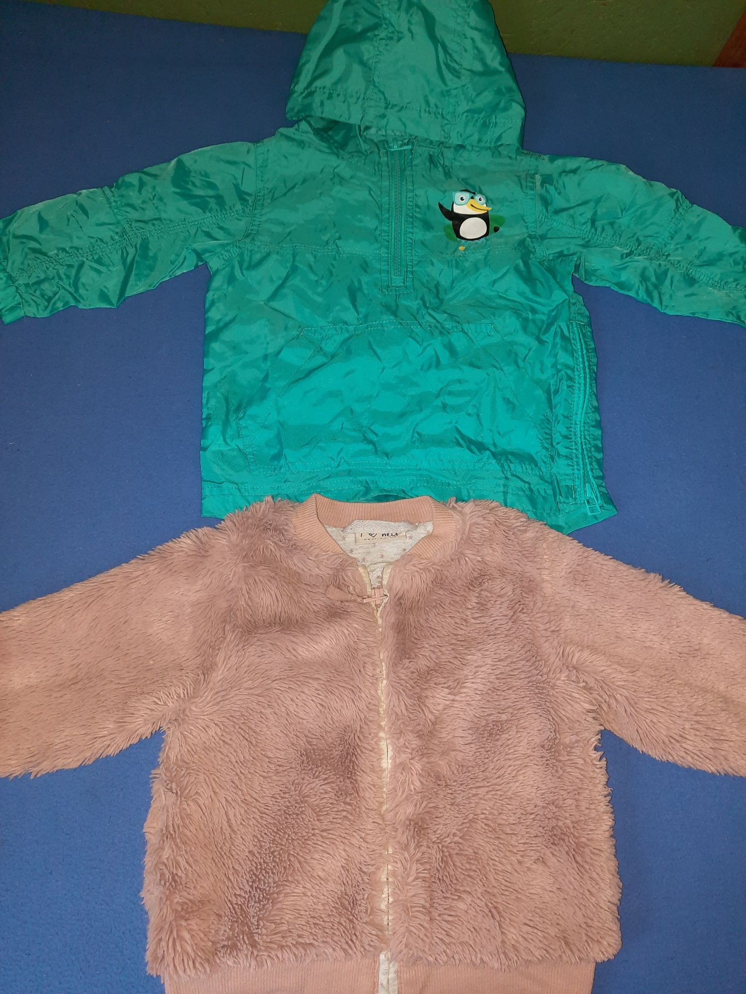 Куртка жилетка дождевик девочке и мальчику на 12-18м