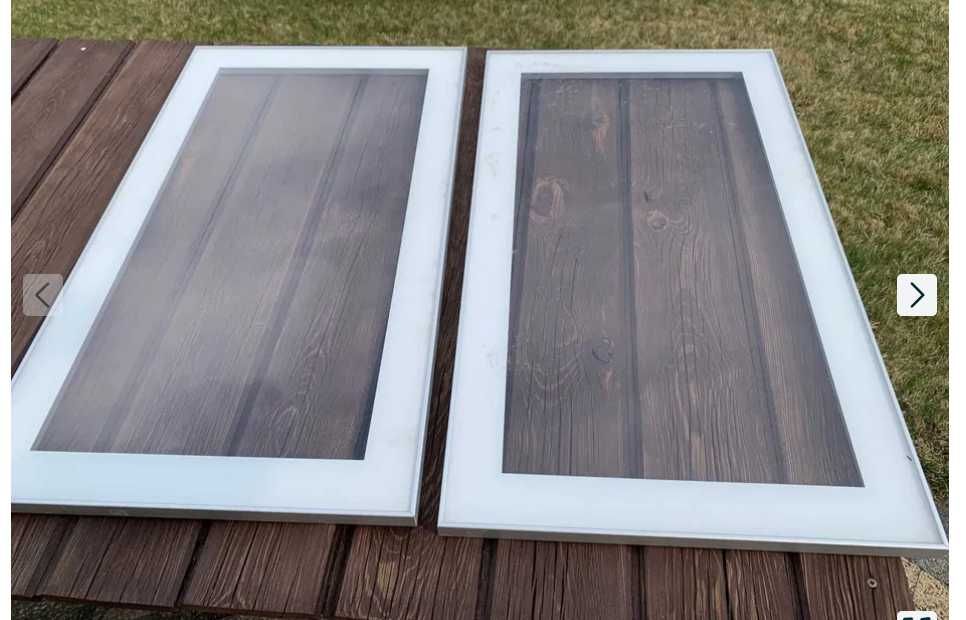 Drzwi przeszklone do szafek ikea METOD model Hejsta