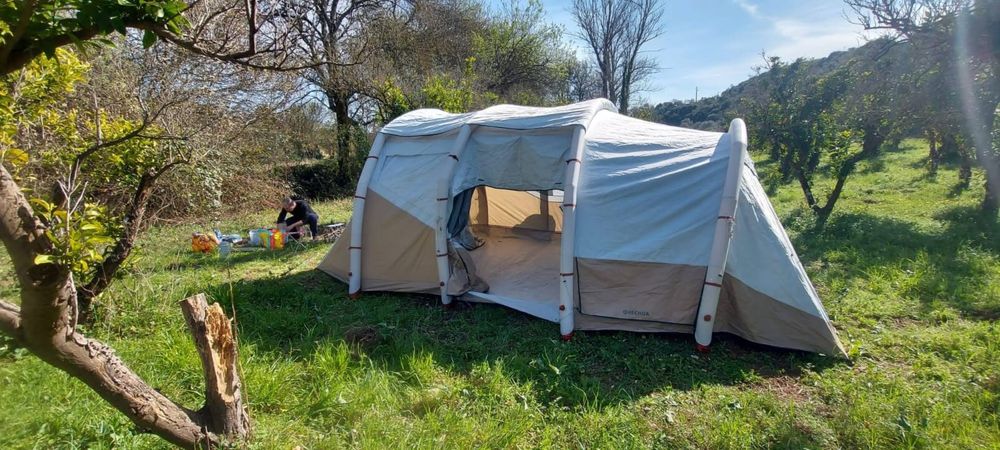 Tenda Decatlon 6 pessoas -  Quechua 6.3 Air Seconds Famlily