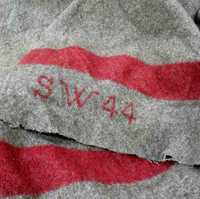 Уставное оригинальное шерстяное одеяло Швейцарской армии 1944 года