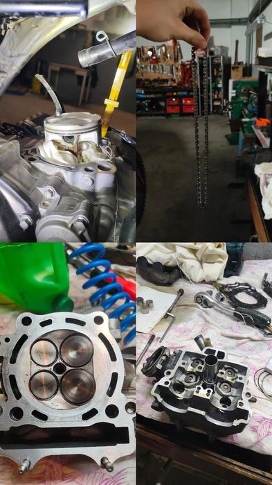 Yamaha yz250f 2017r FMF wtrysk