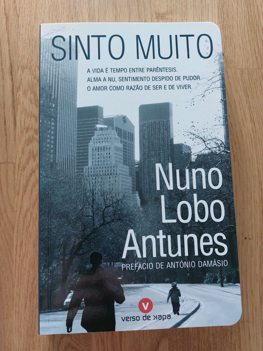 Livro Sinto Muito de Nuno Lobo Antunes