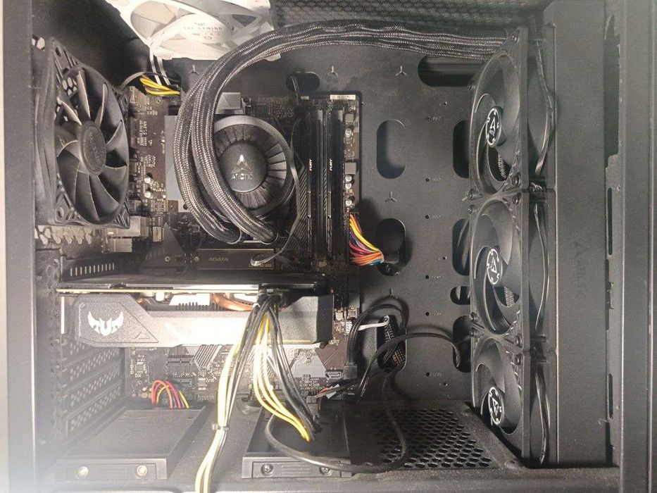 Ігровий ПК з монітором 27ʺ | Ryzen 5 5500, GTX 1660S, 32GB, SSD 1TB