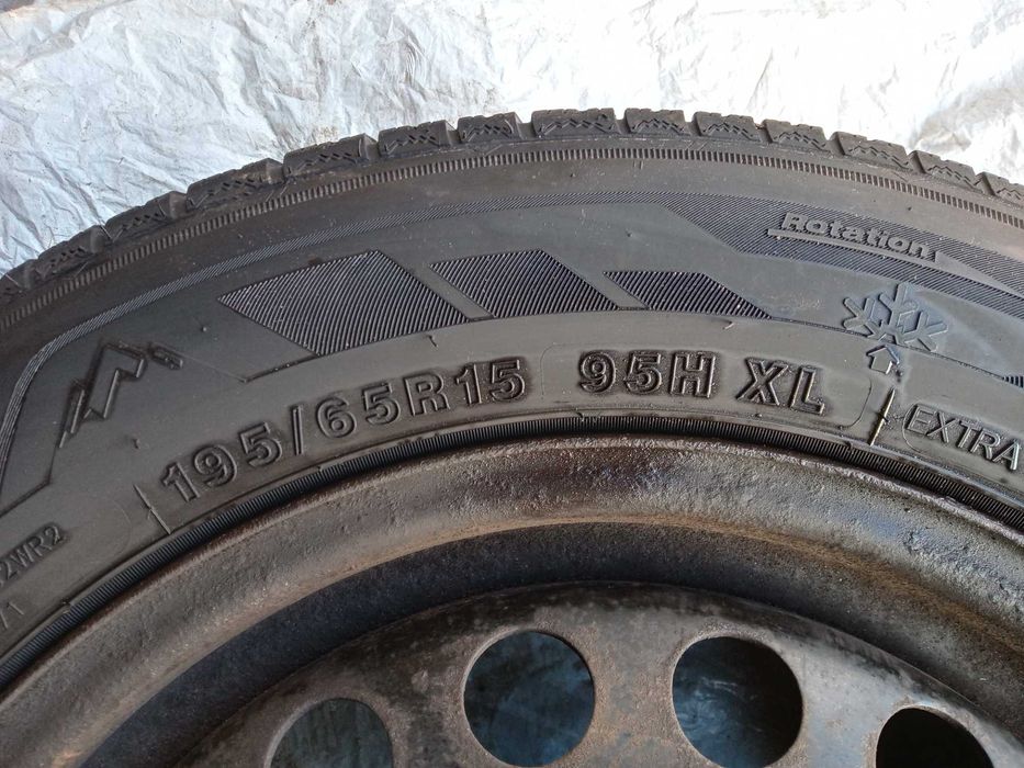 Koła Opel, felgi R15 + opony zimowe 195/65/R15