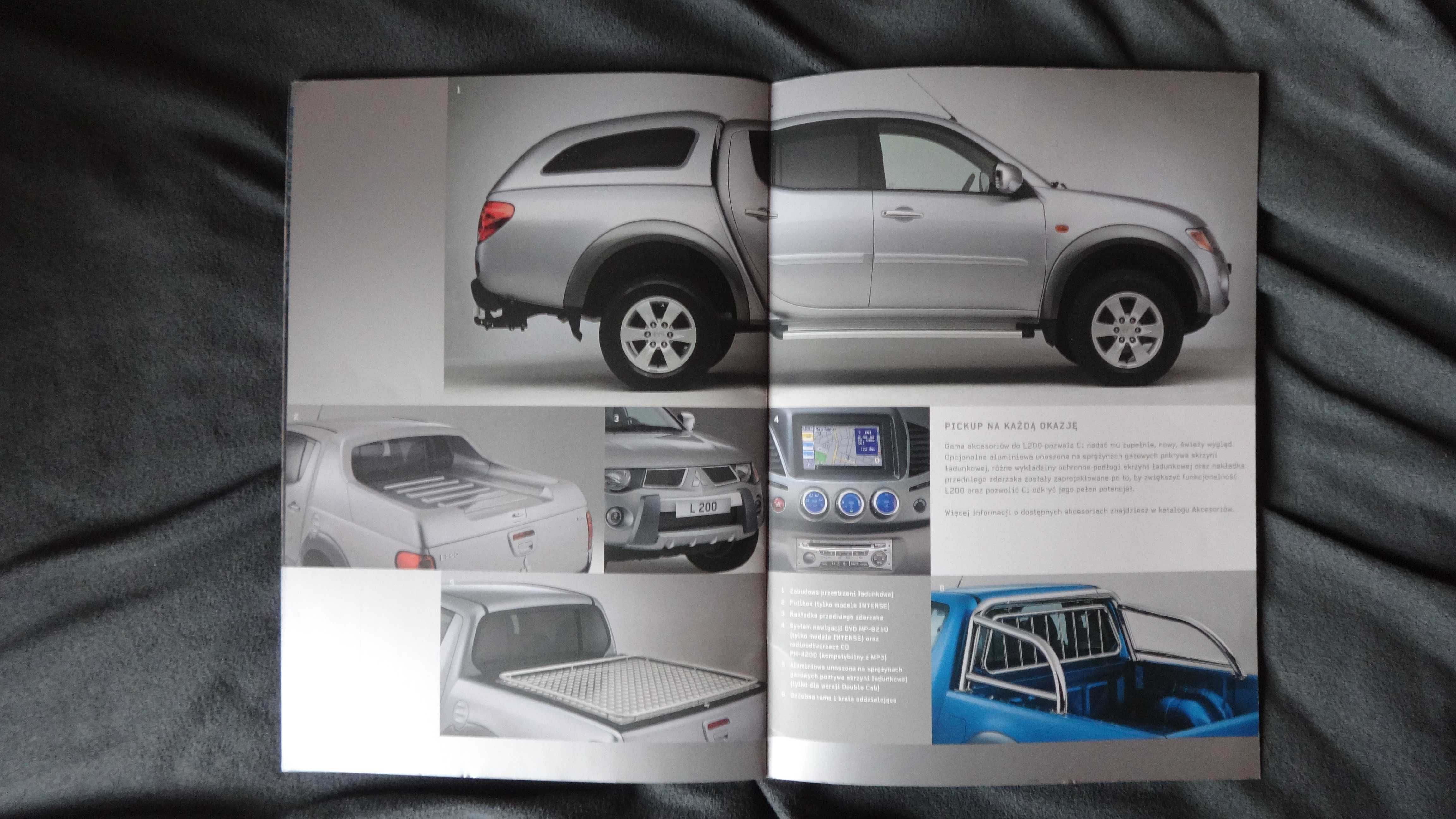 Prospekt Mitsubishi L200 PL