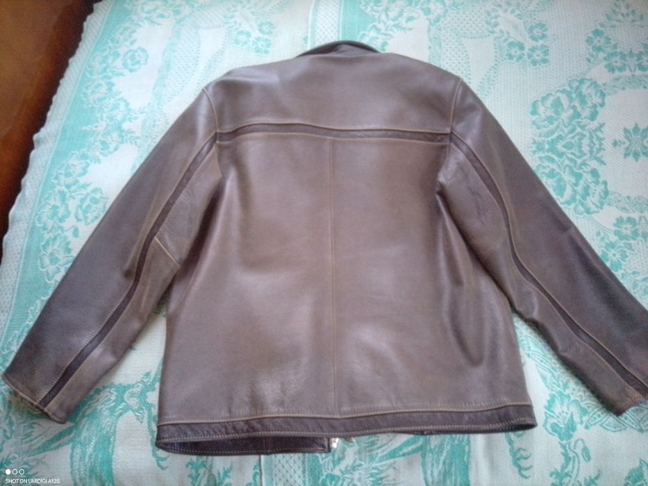 Куртка шкіряна чоловіча 3XL