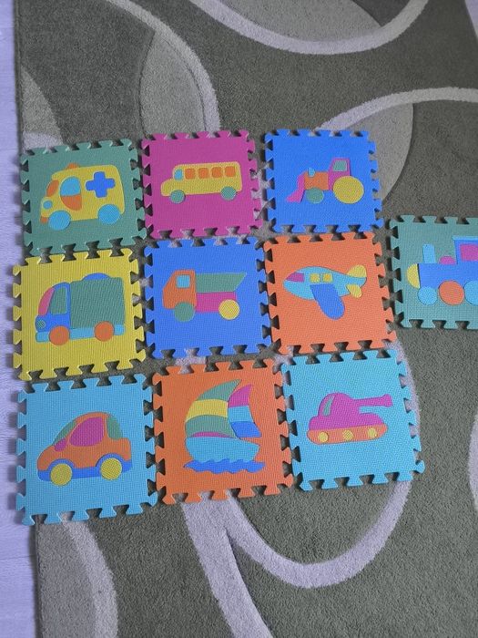 Килимок пазл "Транспорт"