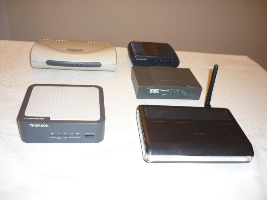 vendo modems router e router wireless