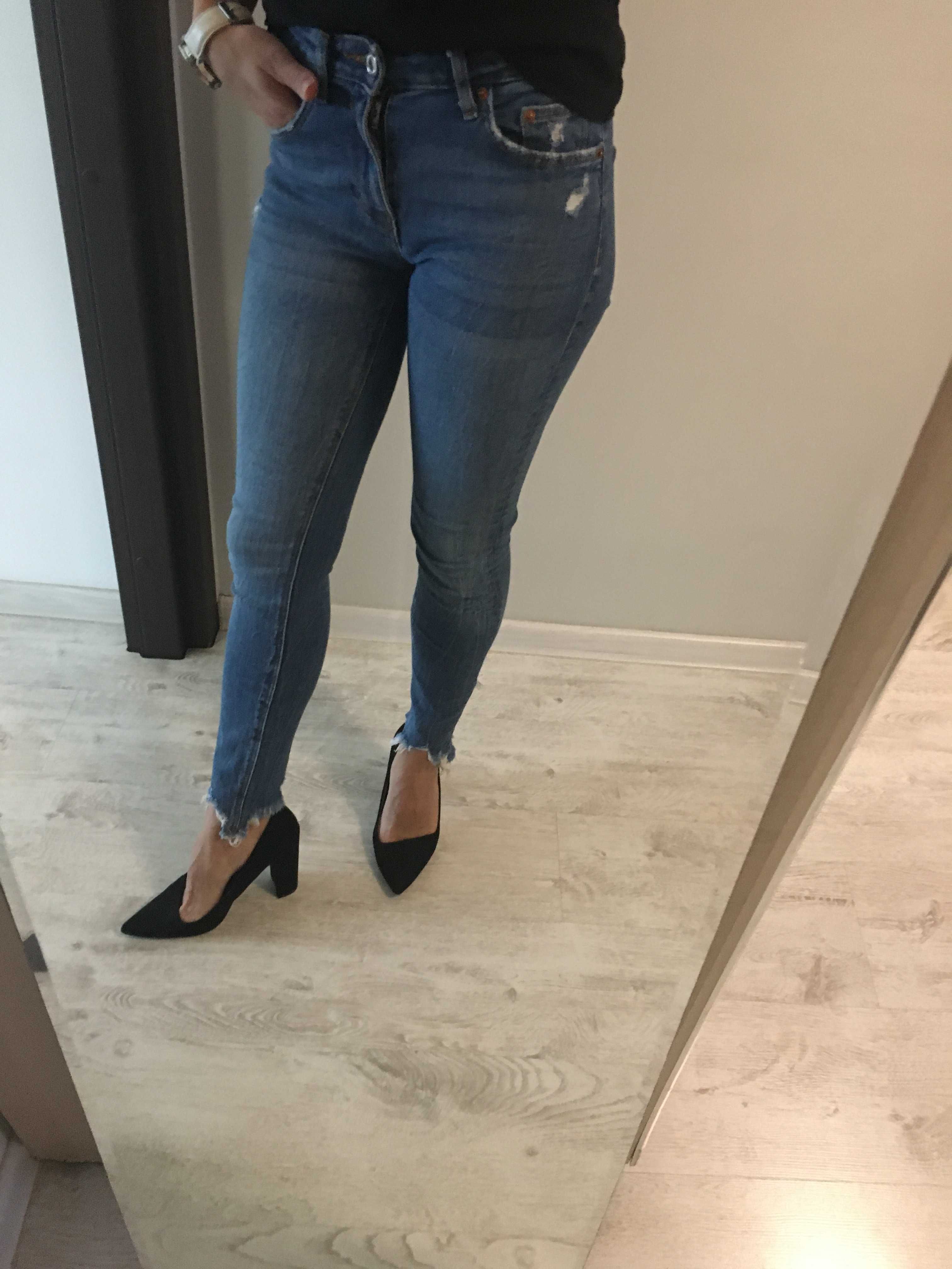 jeansy zara 24/34