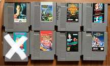 Картриджі для приставки NES. Комплект.