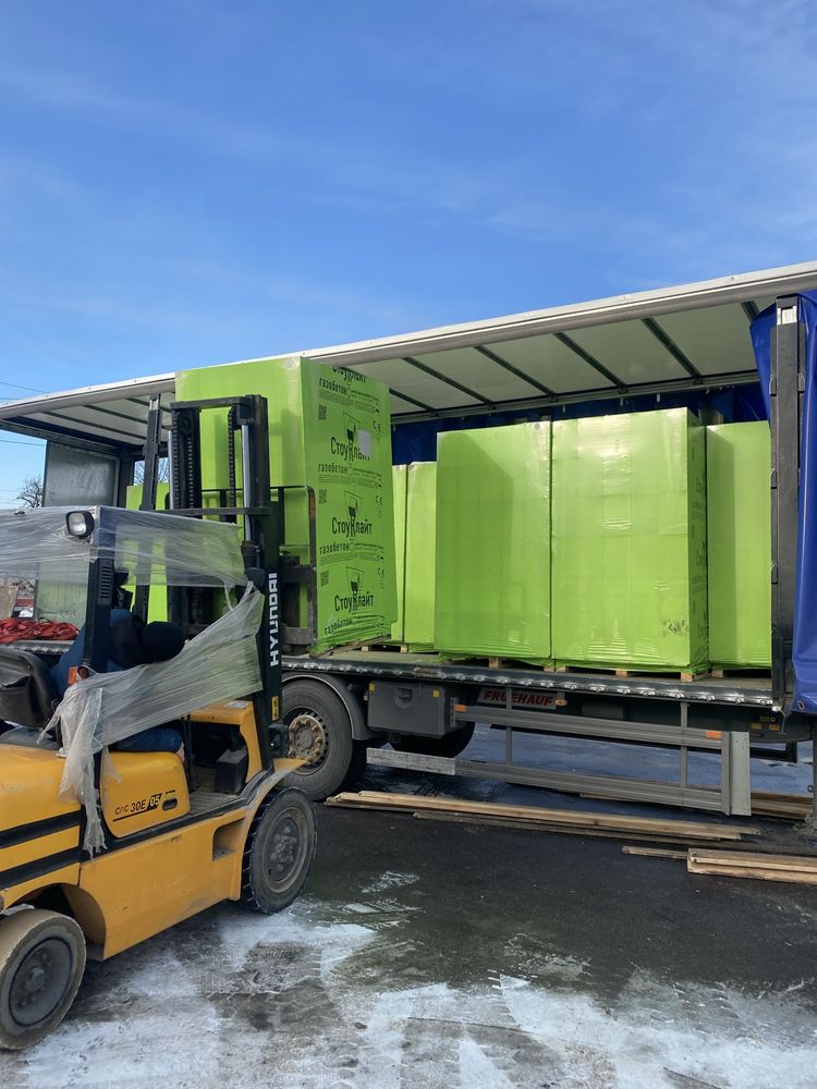 АКЦІЯ!!! Газоблок СтоУнлайт БРОВАРИ 3400м3