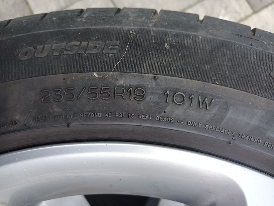 4 Alufelgi 19" Audi Q5  8Jx19H2/ 5*112/ET27/