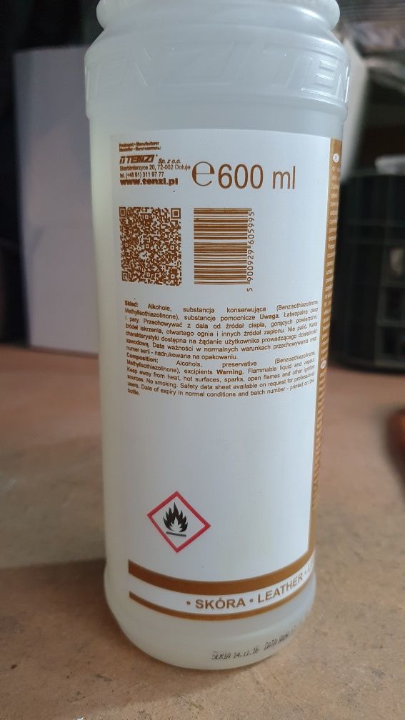 Leder Shine GT 600ml pielęgnacja skóry błyszczącej TENZI