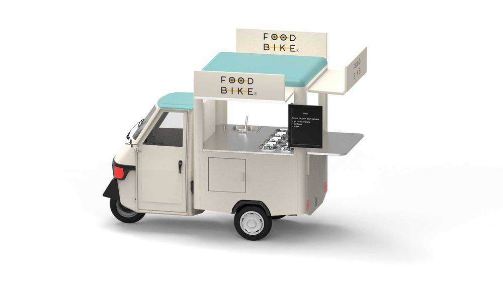 Piaggio Ape 50 Zabudowa na Lody | Prosecco | Cafe | Nowe | FV
