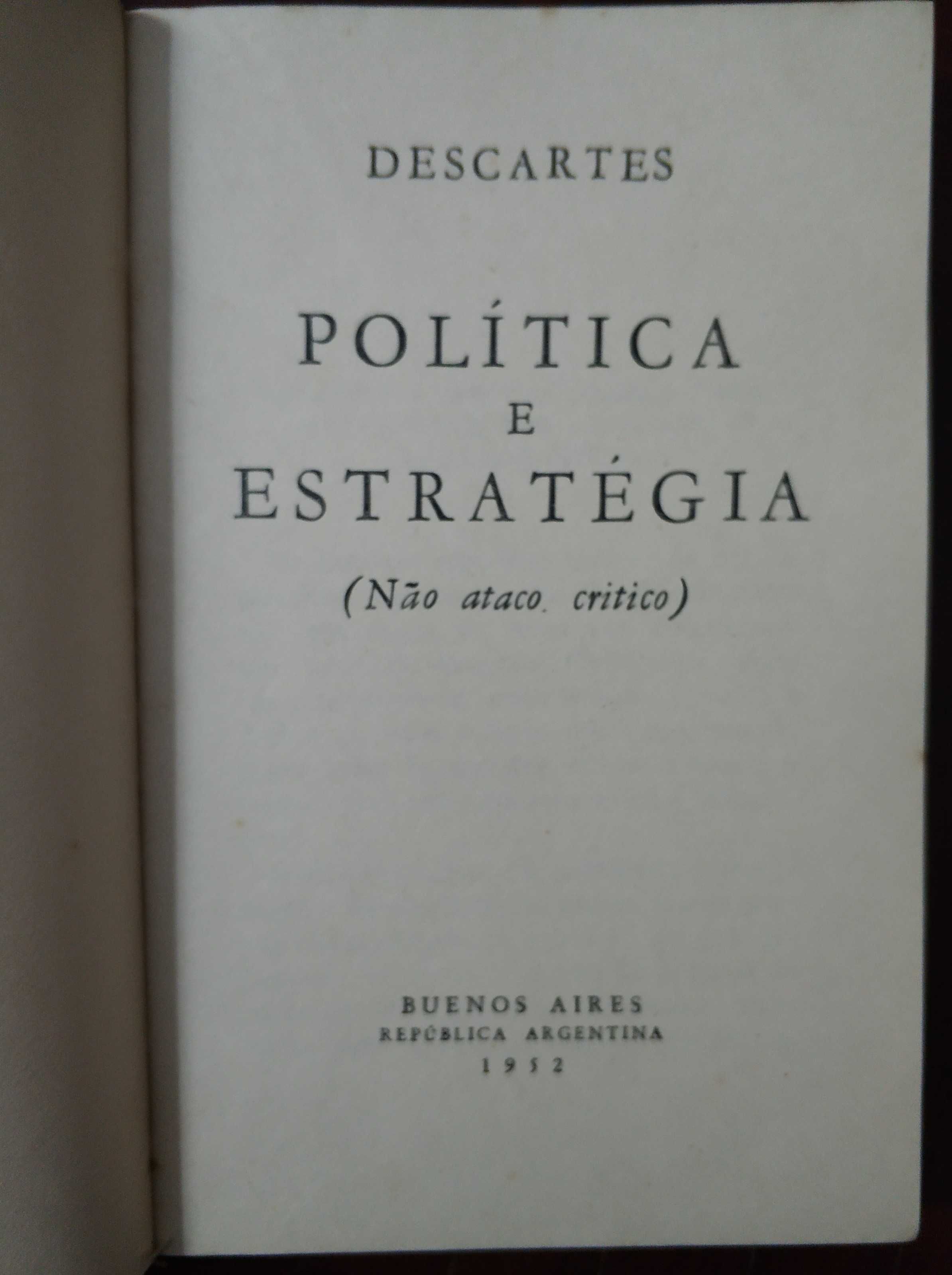Livro "Política e Estratégia" - "Descartes" (Juan D. Perón)