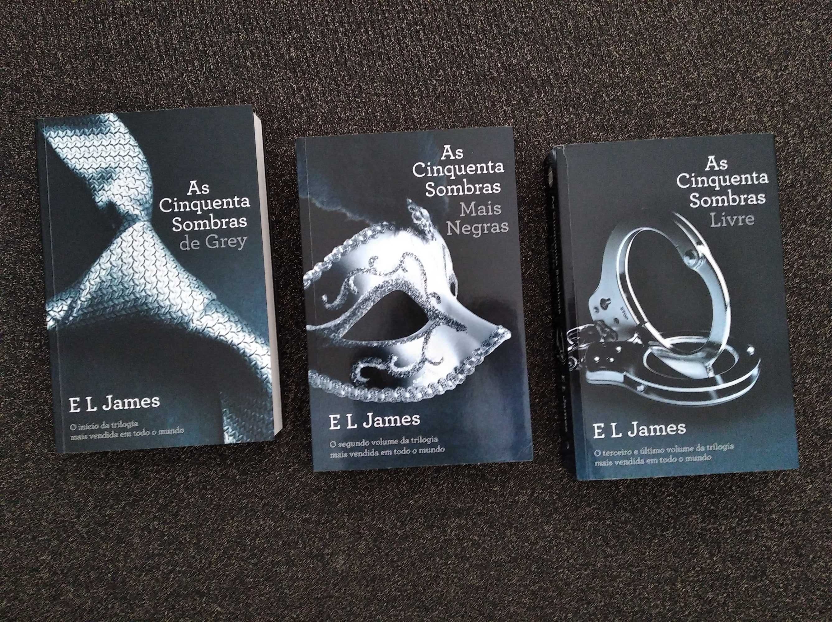 Trilogia As 50 Sombras, de EL James