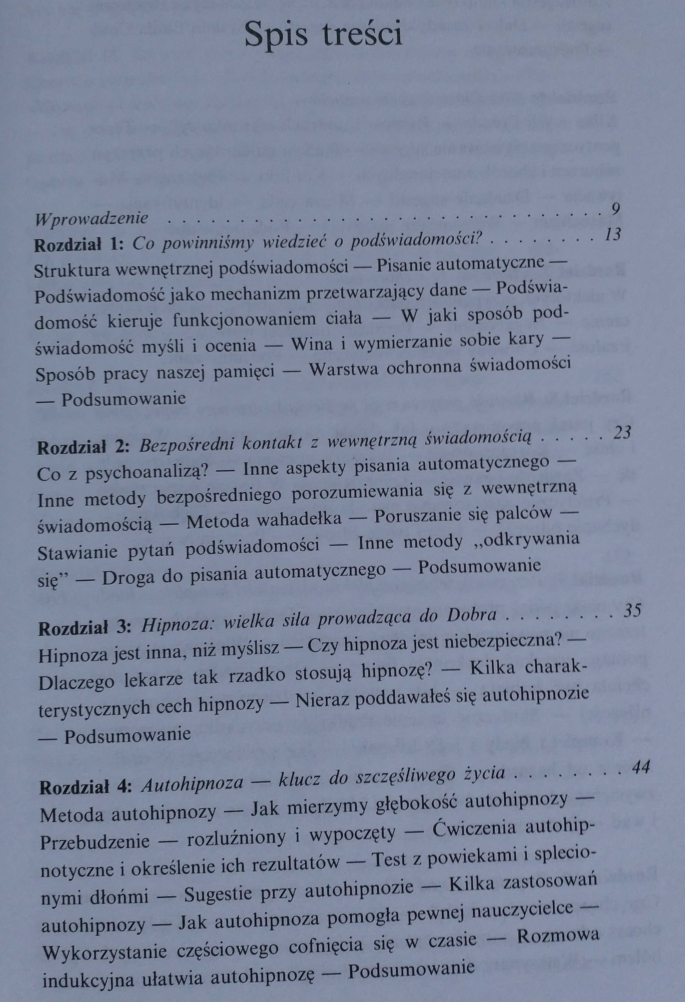 Autohipnoza. Techniki i zastosowanie w życiu codziennym.