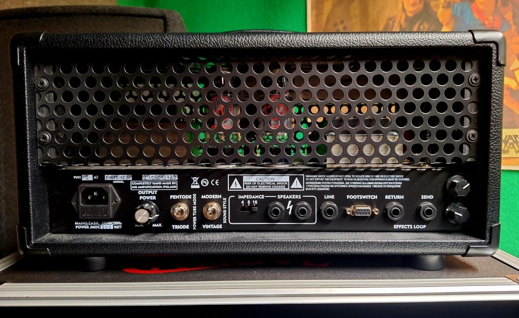 Wzmacniacz lampowy MG Amplification Firebird 50