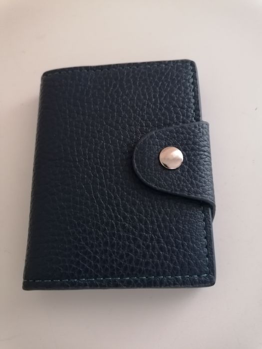 Carteira de homem em pele