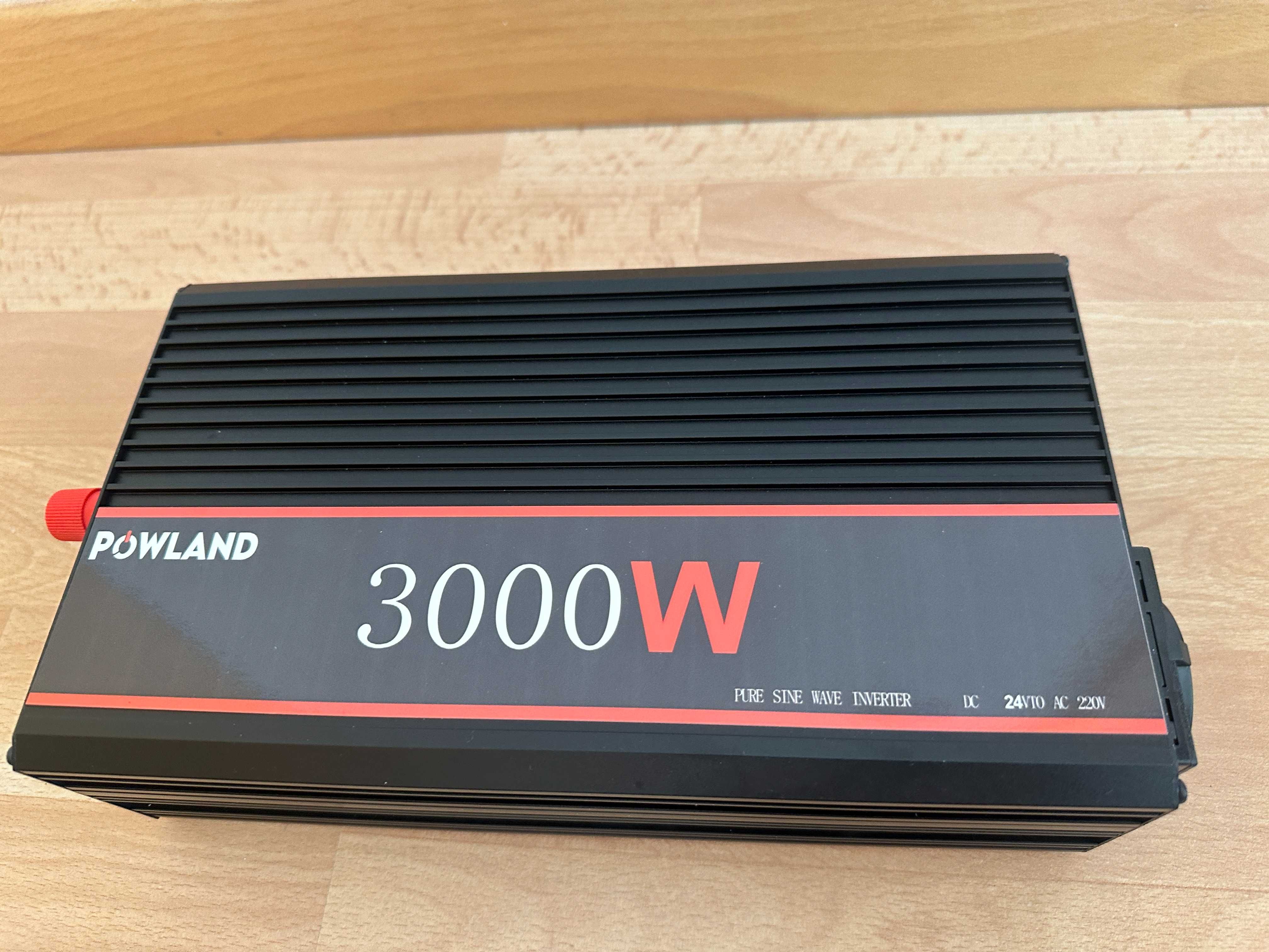 [NOVO] Inversor / Conversor • 1500W/3000W • Onda Pura • Comando • EU