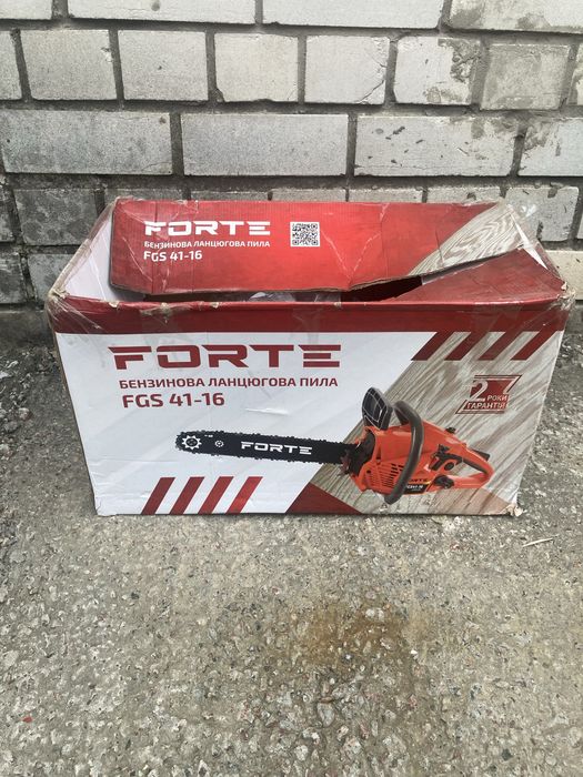 Бензопила FORTE FGS41-16 2500вт 41куб.см 5.2кг