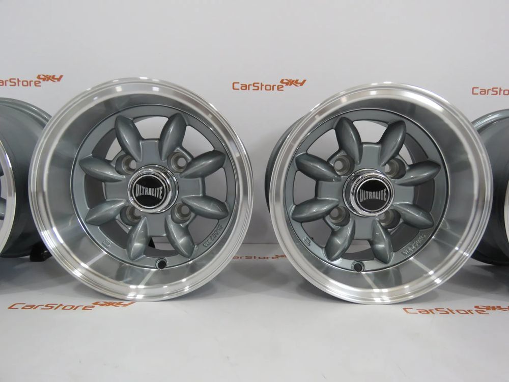 Jantes Ultralite 13 x 7 et 10 4x101.6 Gunmetal Mini Clássico | Carsto