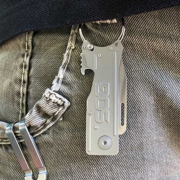 SOG KeyTron - Наключний Компактний Ніж - Брелок
