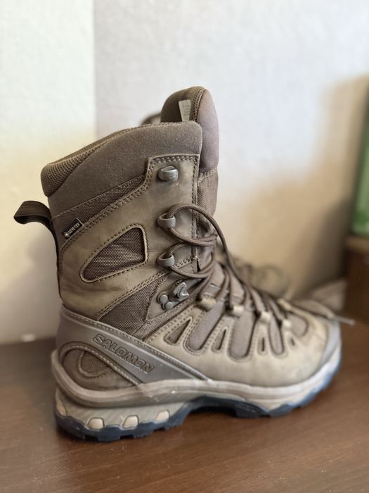 Берці зимові Salomon Quest 4D Forces High Gore-Tex.Коричневі