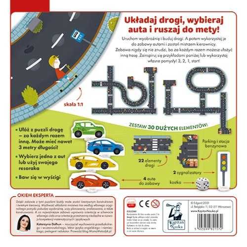 Gra Edukacyjna Puzzle "Droga" GRA_PUZZLE_DROGA