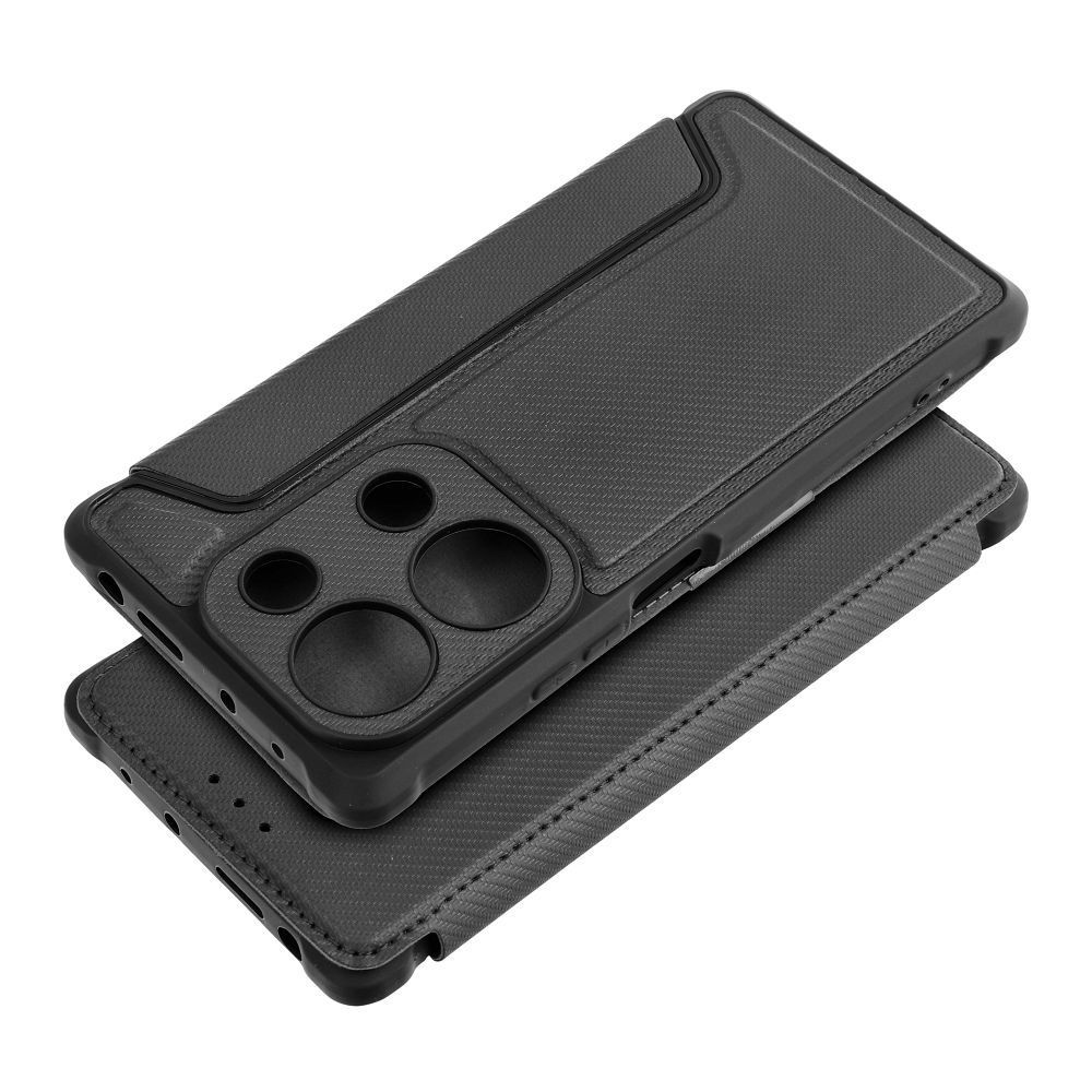 Etui Kabura Razor Book Do Xiaomi Redmi Note 13 Pro 4G Czarny