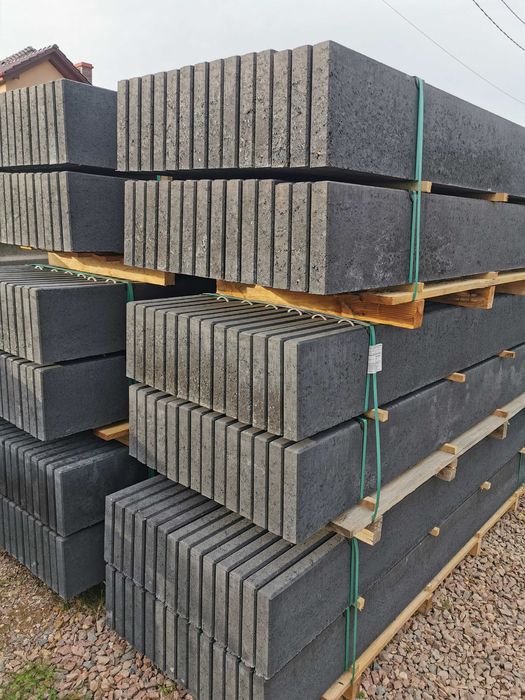 Deska betonowa pełna szara h-30x250