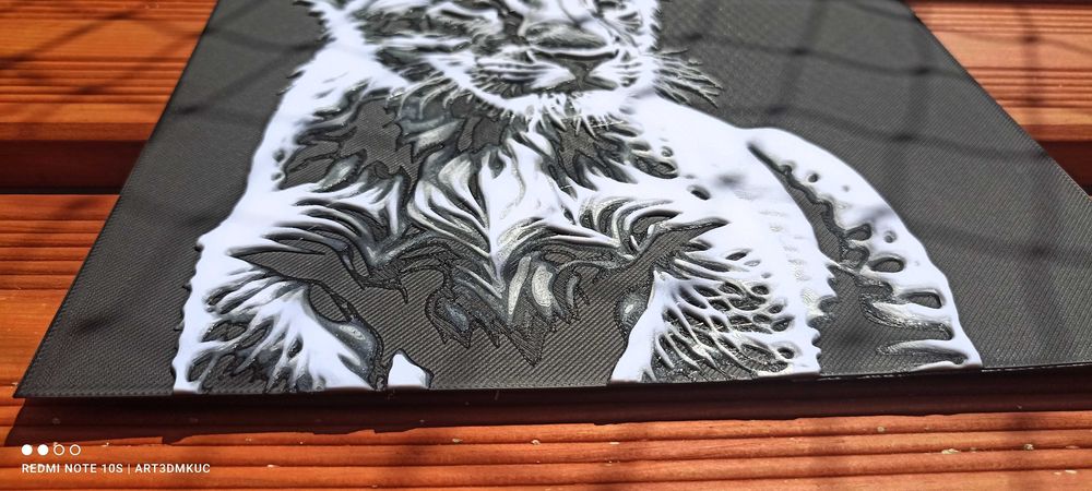 Obraz 3D: "Leopard" - prezent, upominek, dekoracja, dzika przyroda