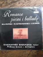 Vinyl Romanse,pieśni i ballady E.Sąsiadek(tenor) A.Janusz(fortep.) PN