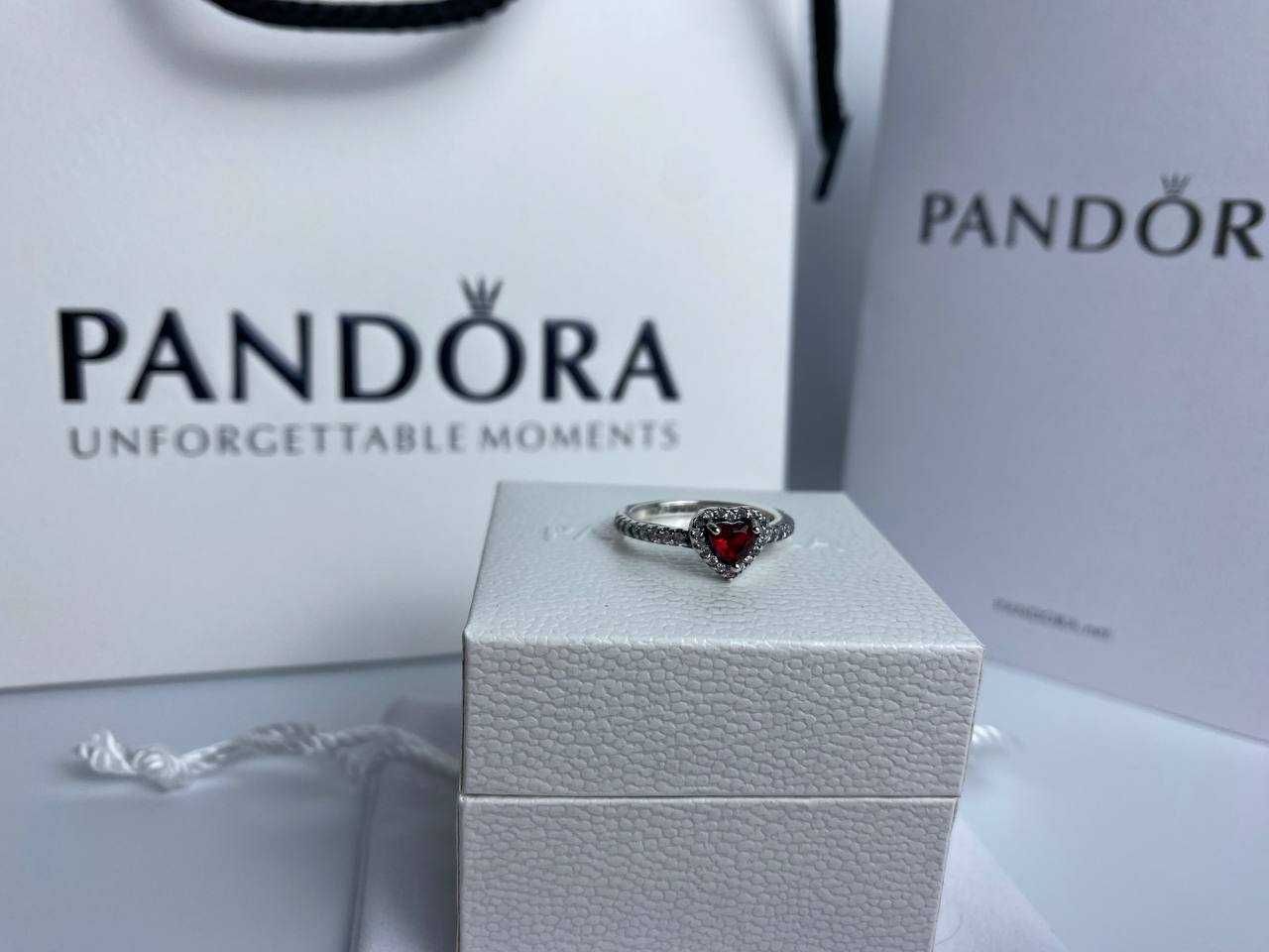 Pandora каблучка червоне серце з пакуванням 16.6 та інші