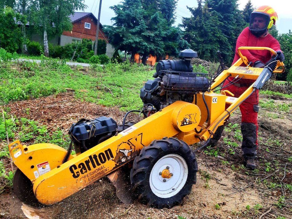 Usuwanie pniaków, czyszczenie z karp , frezowanie pni drzew Sandomierz