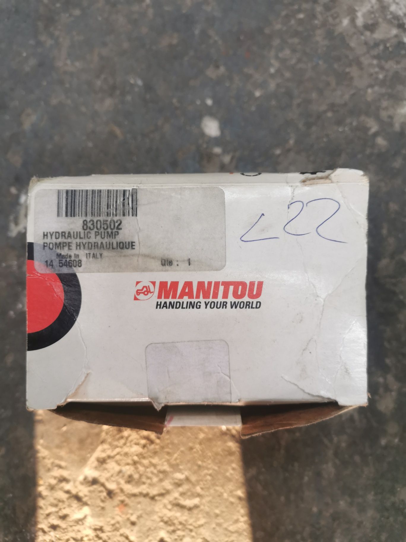 pompa manitou hydrauliki