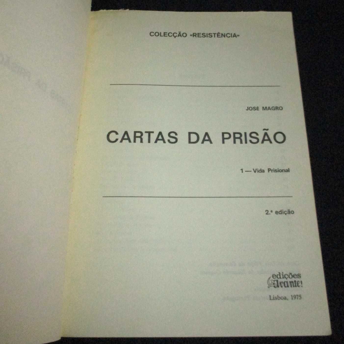 Livro Cartas da Prisão José Magro