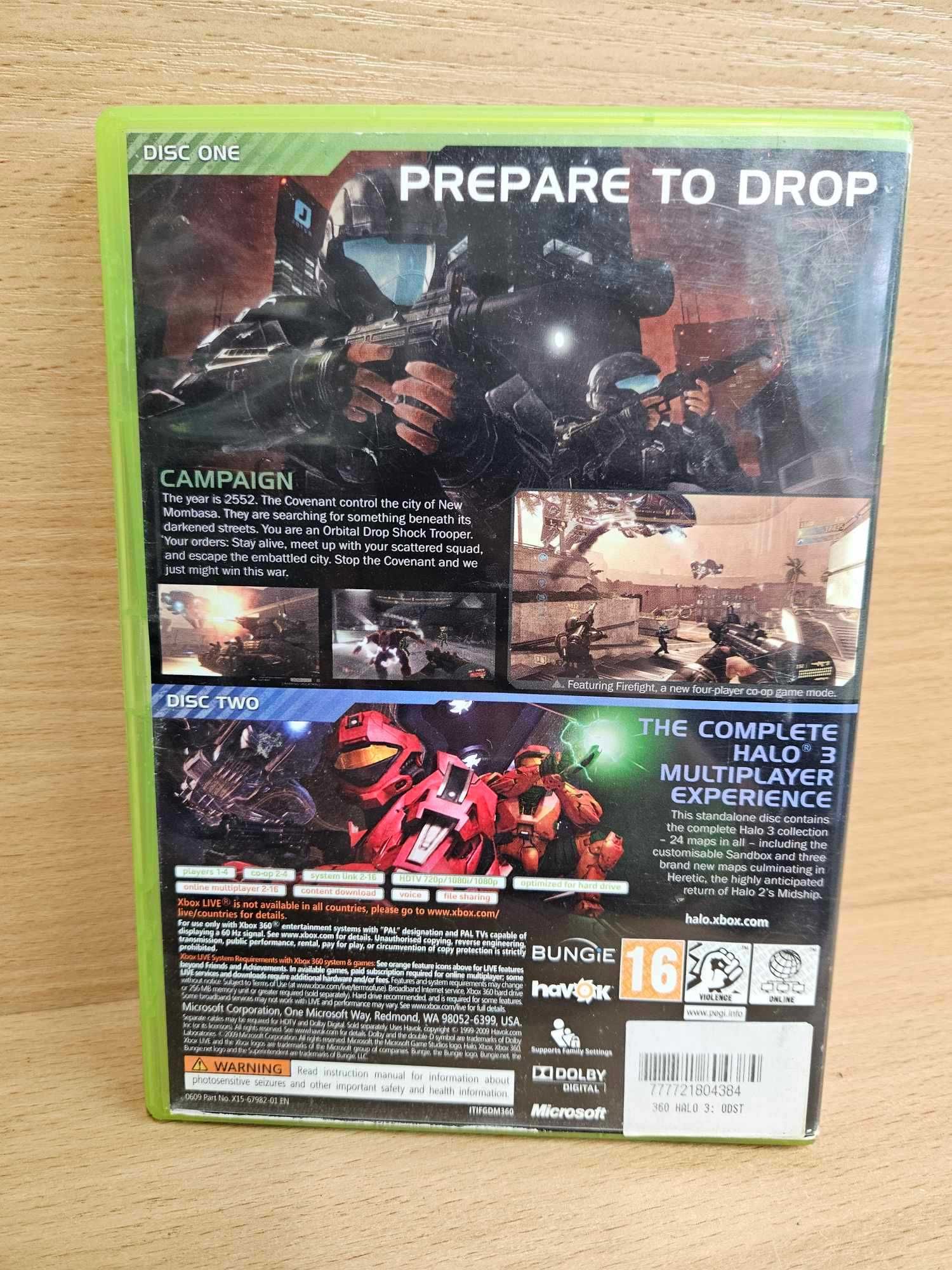 Gra na XBOX 360 - Halo 3 Odst