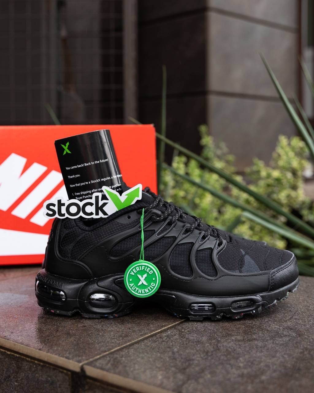 Кроссовки мужские Nike Air Max TN Terrascape Plus Black, Найк ТН +