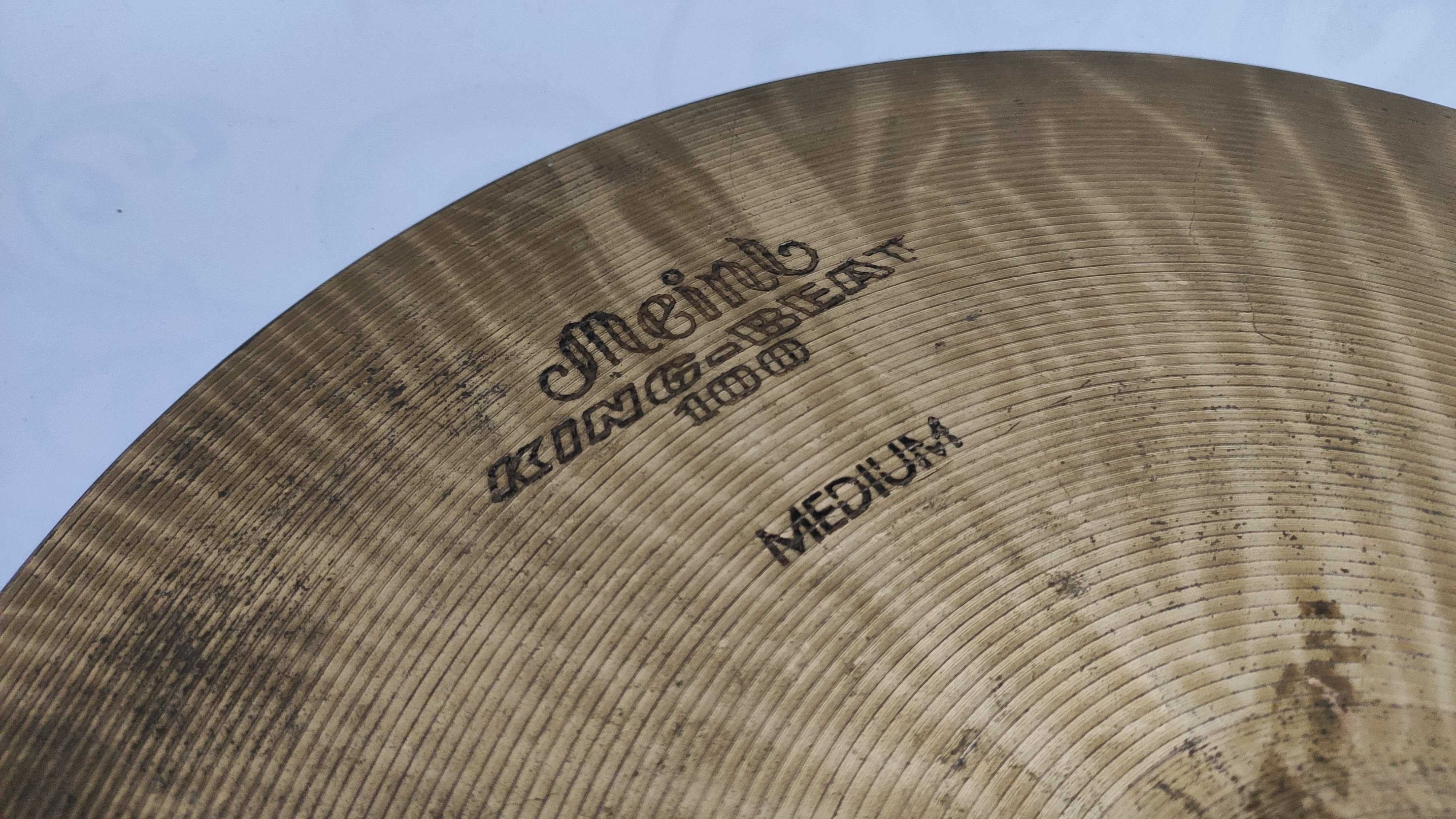Тарілка Meinl King Beat 100 medium 15 тарелка ударна установка ударная
