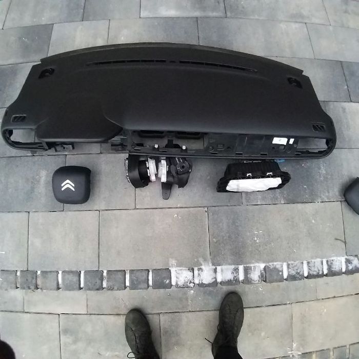 CITROEN C3 NOWY MODEL AIR BAG AIRBAG komplet,deska rozdzielcza,,pasy orginal
