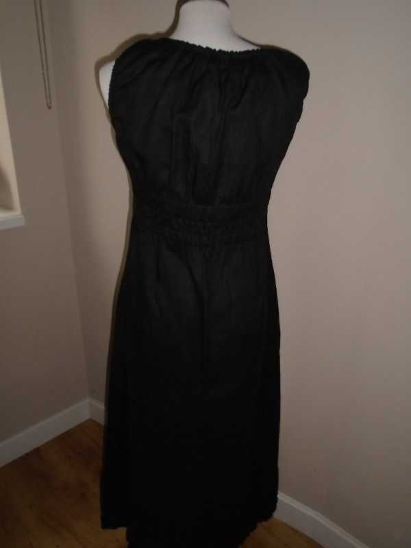 Vestido comprido preto