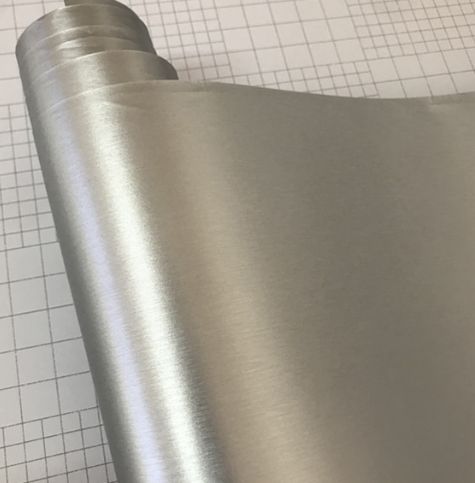 Vinil Alumínio Escovado - 50x100cm