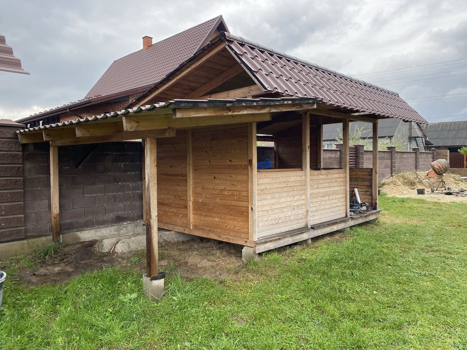 Підсобка Вагончик альтанка для інструментів