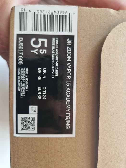 Бутси Nike Air Zoom Mercurial Vapor 15 Academy MG Junior