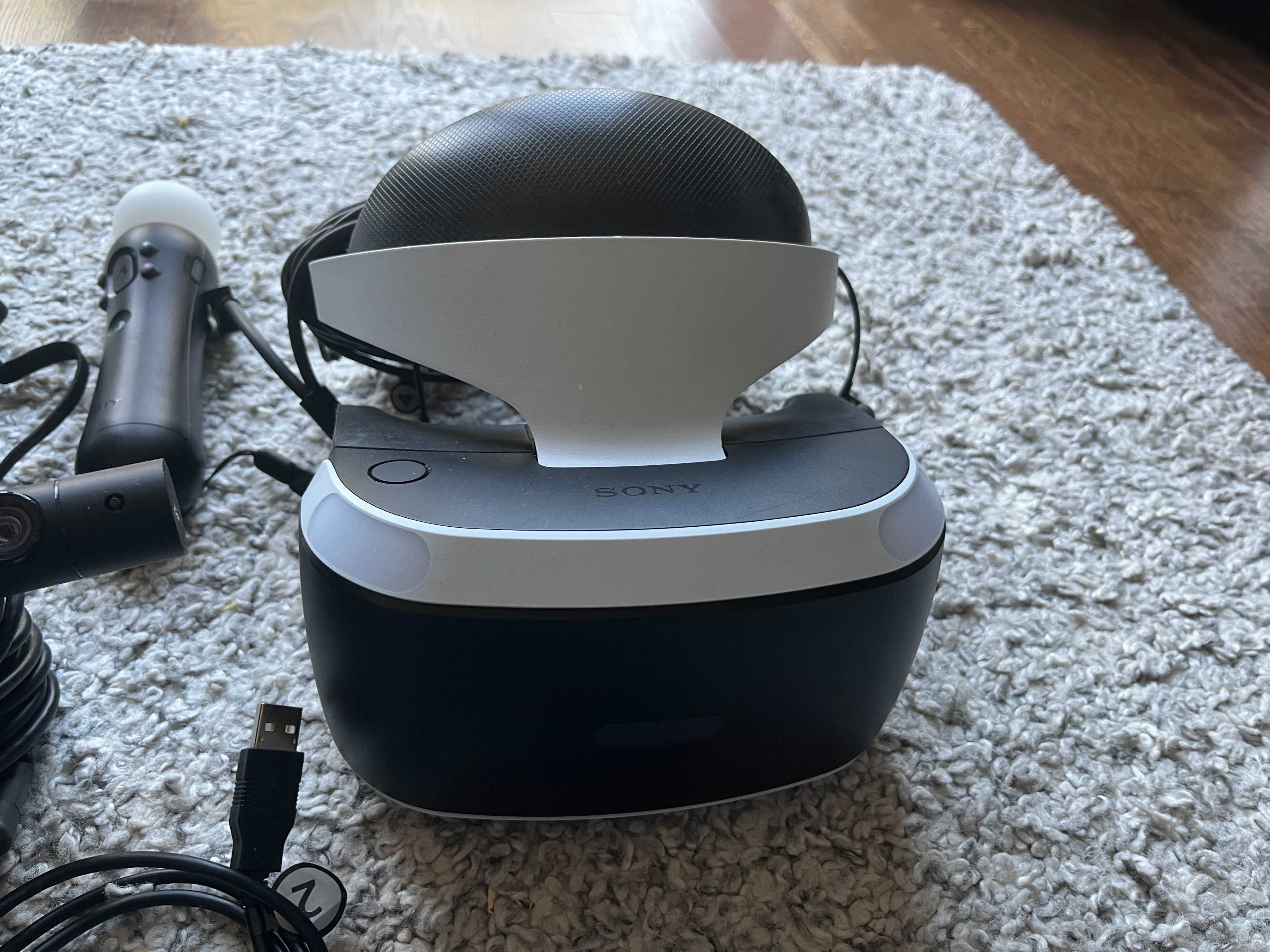 VR do PS4 stan idealny + dwa kontrolery Move