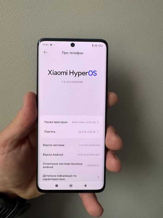 Redmi Note 14 Pro 5G 8+4/256GB