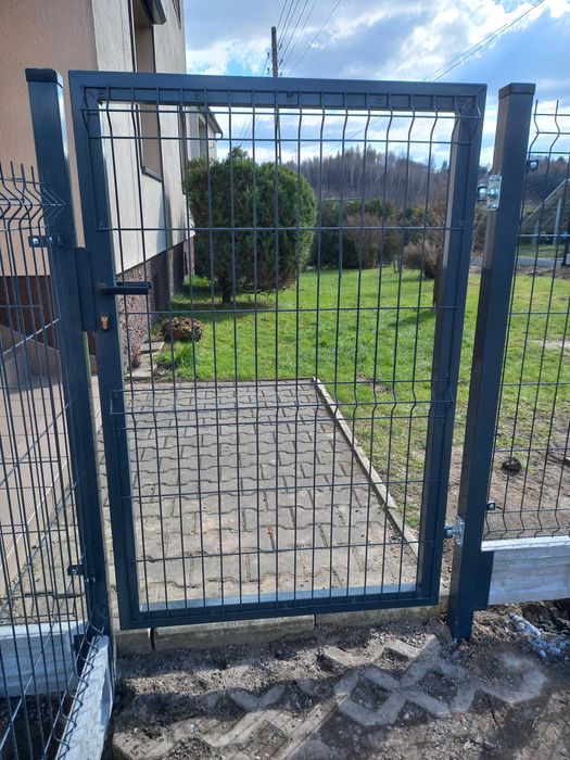 OGRODZENIA PANELOWE 3D Słupki 60 40 Panele transport PRODUCENT panel