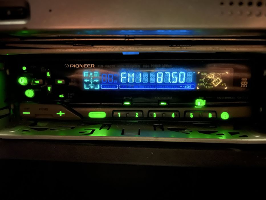 Radio samochodowe Pionner KEH-P6600R vintage youngtimer